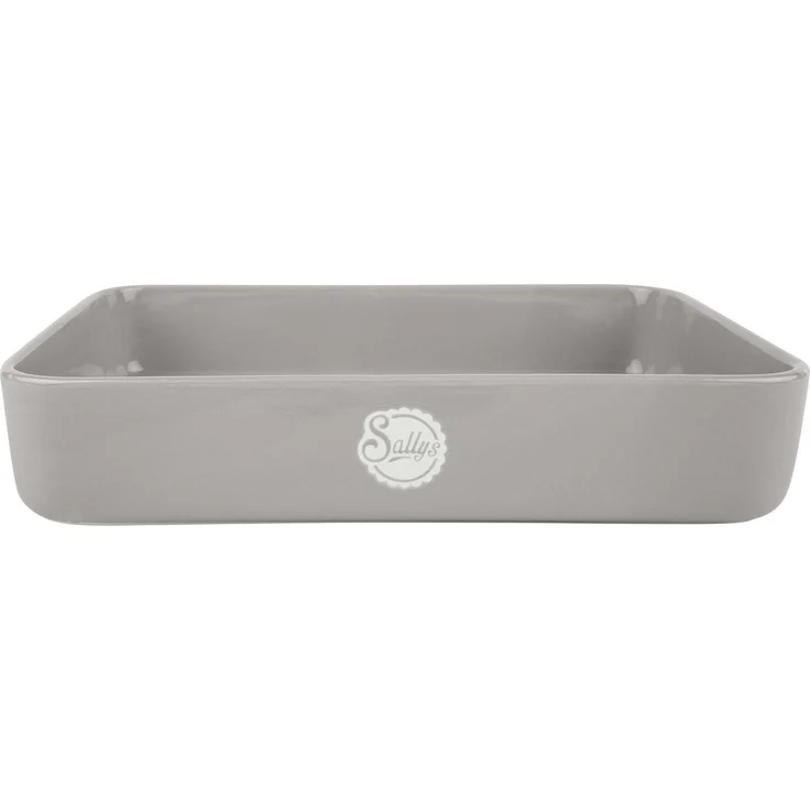 Sallys Auflaufform - Stoneware Ofenform eckig 36 x 28 x 7 cm – Bild 5