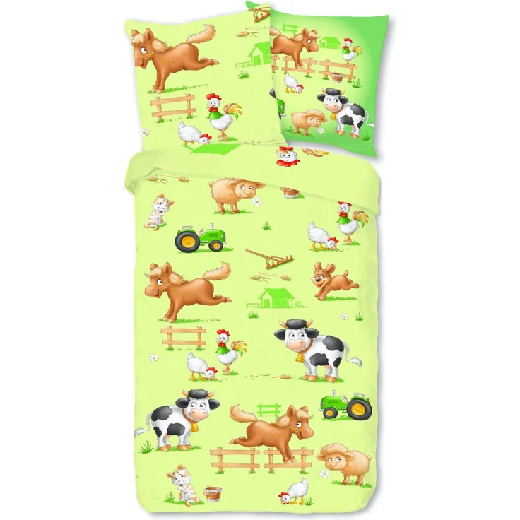 Farm Bettwäsche Digitaldruck ESPiCO Sleep and Dream 135 x 200 + 80 x 80 cm – Bild 5