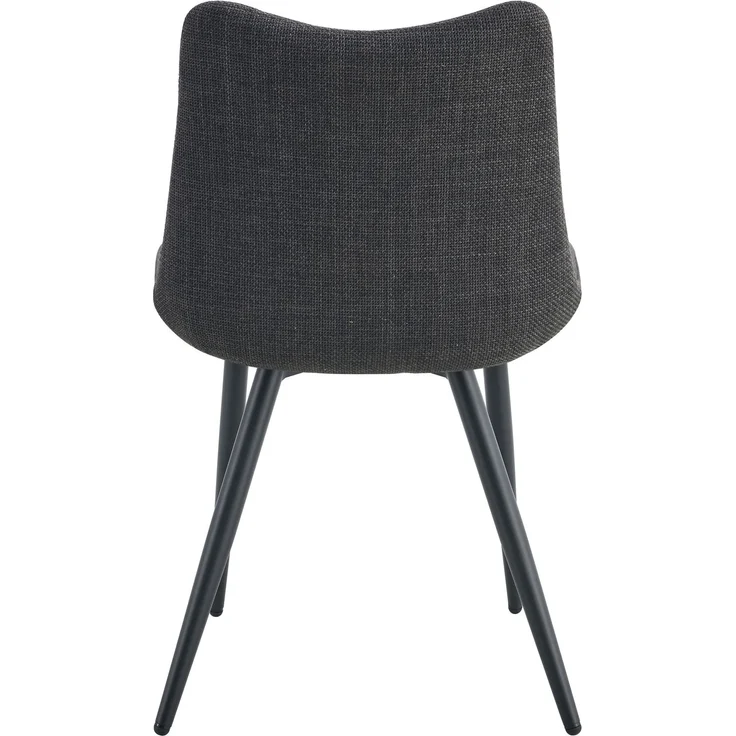 Stuhl 2er Set Helsinki Stühle in Anthrazit - gemütliches Design - B/H/T: 53x86x59 cm – Bild 7