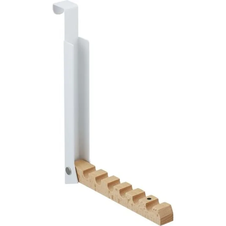 Klappbare Türgarderobe weiß 10037735