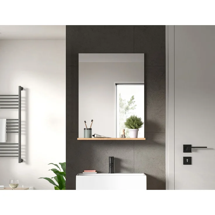 Xonox Scout Spiegel (B/H/T: 60x79x18 cm) in Salbei und Artisan Eiche Nachbildung – Bild 5