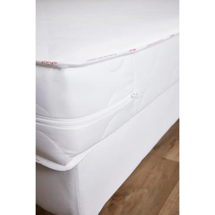 Abeil AB100 Matratze, mittlerer Härtegrad, mit abnehmbarem Bezug, weiß, Polyester, weiß, 90 x 190 cm – Bild 5