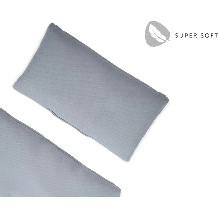HAUCK 'Highchair Pad Deluxe' Hochstuhl Sitzkissen Stretch Grey – Bild 2