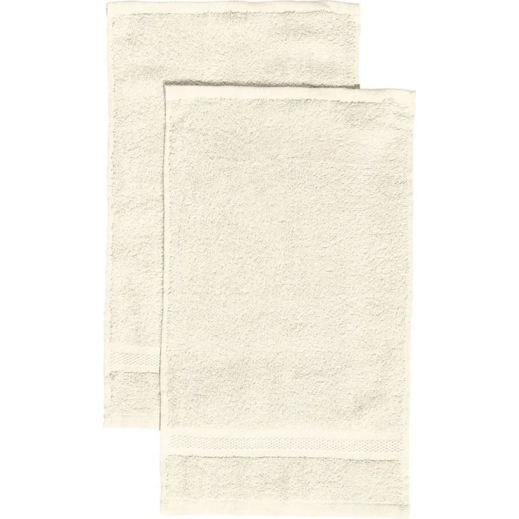 REDBEST Gästehandtuch Gästetuch "Chicago" 2er-Pack, Frottier (2-St), Walk-Frottier Uni – Bild 1