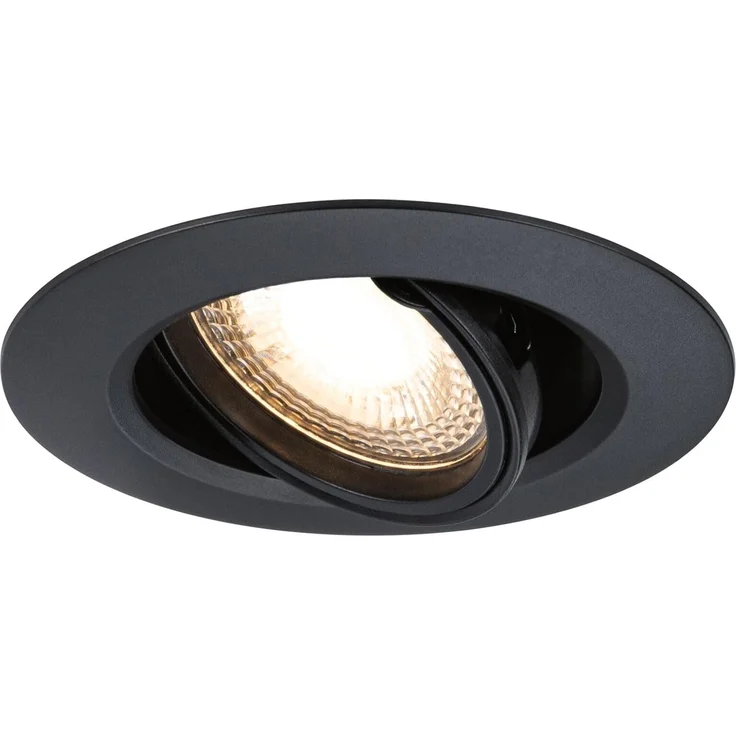 Paulmann LED Einbauleuchte 3er-Set schwarz schwenkbar Ø 9 cm – Bild 8