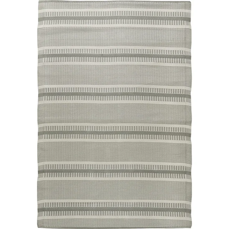 Teppich Läufer Terrasse Balkon 120x180cm Grün Weiß Kunststoff Ib Laursen 2832-81