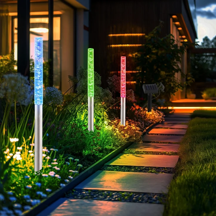 Moderne Solar LED Steckleuchten für den Außenbereich – Bild 2