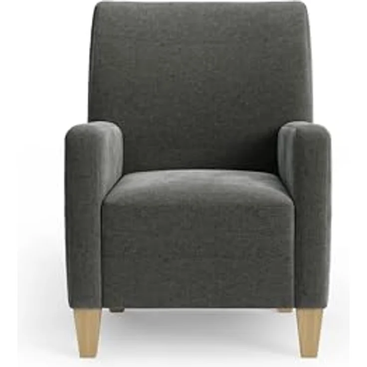 Cavadore Sessel Vida / Polstersessel im trendigen Design / 74 x 93 x 81 / Mikrofaser, Grauoliv – Bild 7