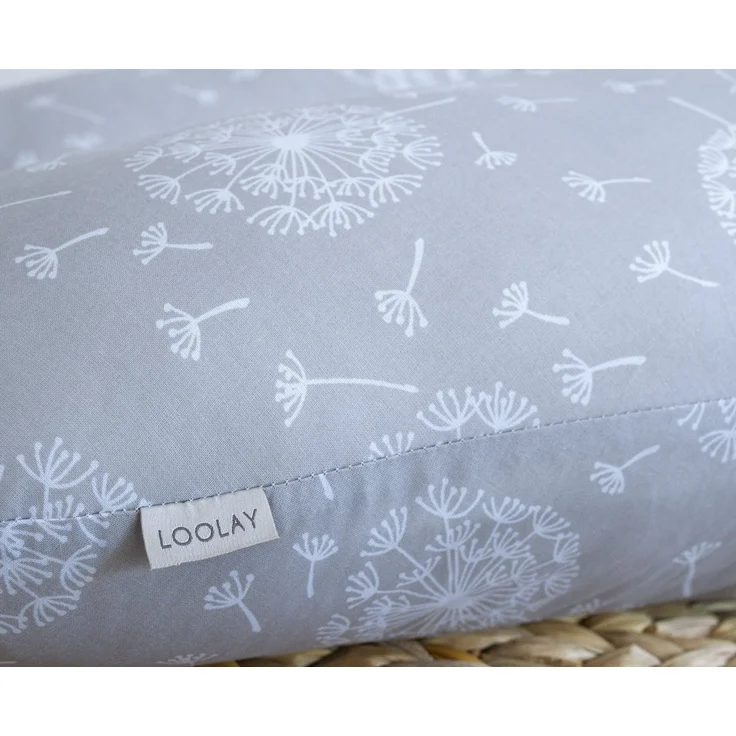 Loolay Seitenschläferkissen M/ L oder L/ XL Schwangerschaftskissen Stillkissen Schlafen Kissen, M/ L oder L/ XL Lagerungskissen + 100% Baumwolle Bezug 170 und 190 cm, Standard & X-LARGE Kissen SUPER Geschenk für Schwangern Seitenschläfer, LOOLAY® - 100... – Bild 3