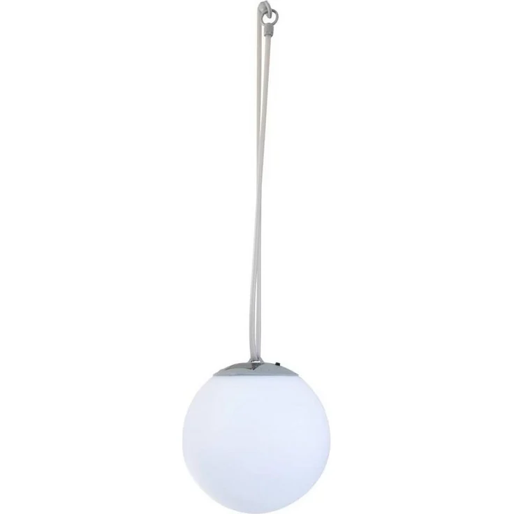 Spetebo LED Solarleuchte Premium Solar LED Hängeleuchte - Ø 20 cm / 4 LED, Einschaltautomatik, LED, warmweiß, Garten Deko Lampe zum Hängen – Bild 1