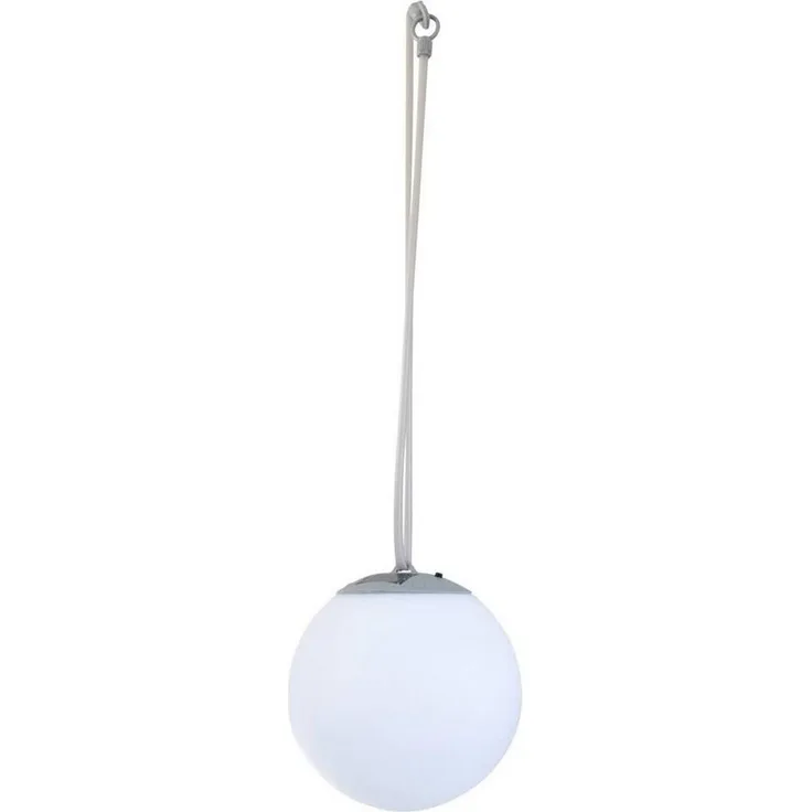 Spetebo LED Solarleuchte Premium Solar LED Hängeleuchte - Ø 20 cm / 4 LED, Einschaltautomatik, LED, warmweiß, Garten Deko Lampe zum Hängen