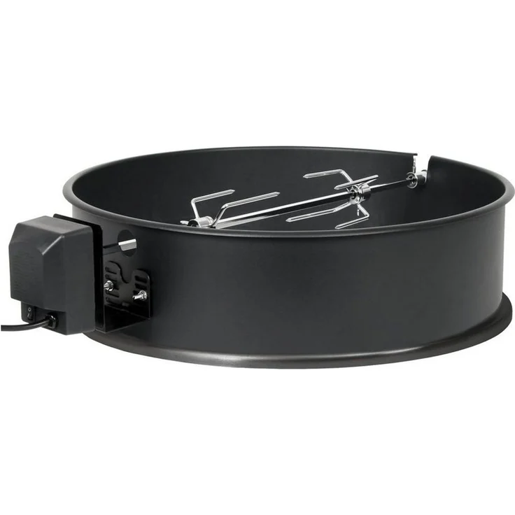 BBQ-Toro Grillspieß Grillspieß-Set für Ø 57 cm Kugelgrill, Spieß, inkl. Motor – Bild 1