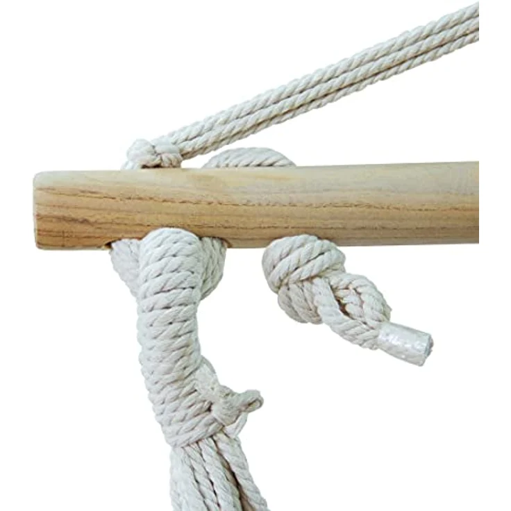 yourGEAR Hängestuhl yourGEAR Lombok Aqua Hängesessel 2 Kissen Sitz-Hängematte 240kg – Bild 6
