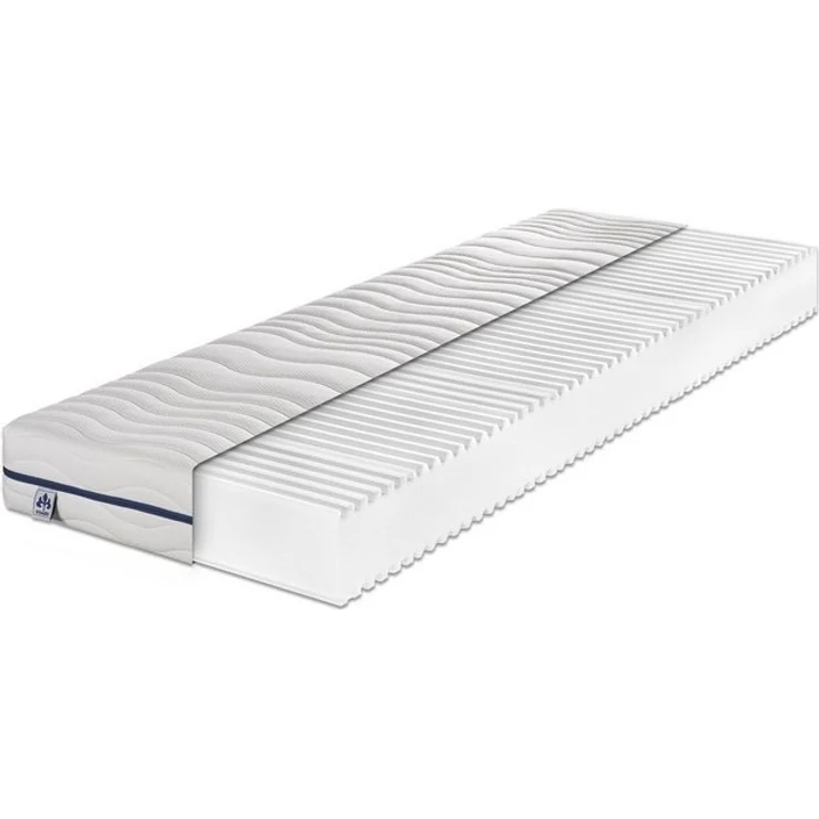 Irisette Stella orthopädische 7-Zonen Kaltschaummatratze, Härtegrad 3 (mittelfest), 80x200 cm, Öko-Tex Zertifiziert, produziert in Deutschland – Bild 4