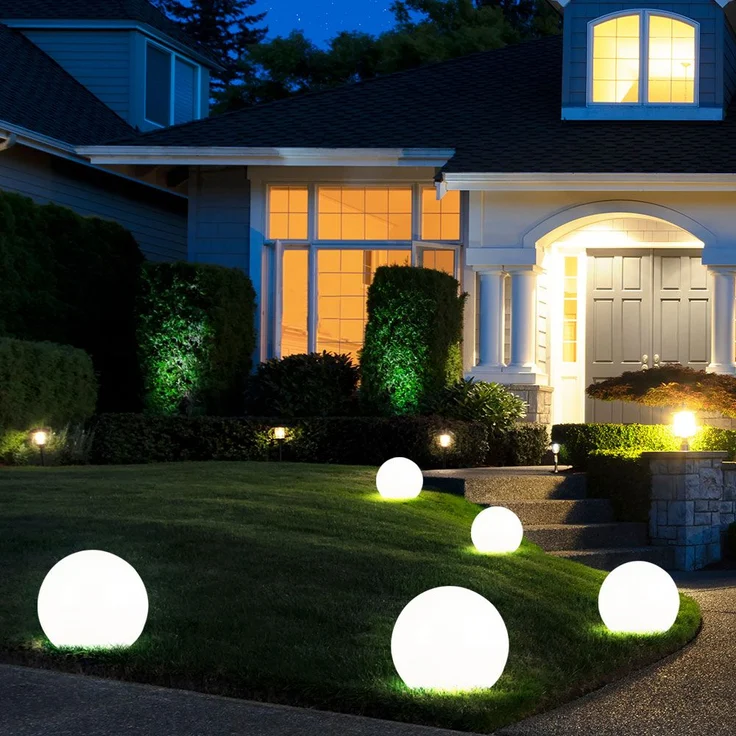 3er Set Solar - LED Außenbeleuchtung für Ihren Garten – Bild 7