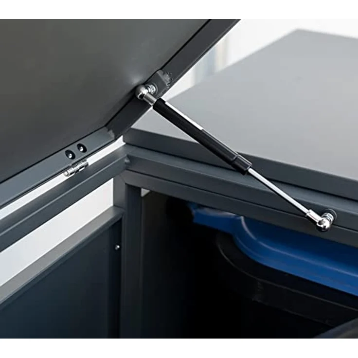 Westmann Metall Mülltonnenbox 2er Kubus | 2x 240 L – Bild 6