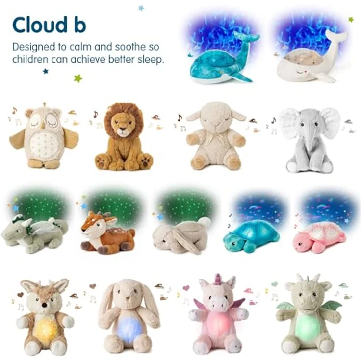 Cloud B LoveLight™ Buddies - Multisensorisches Kuscheltier Finley der Fuchs – Bild 7