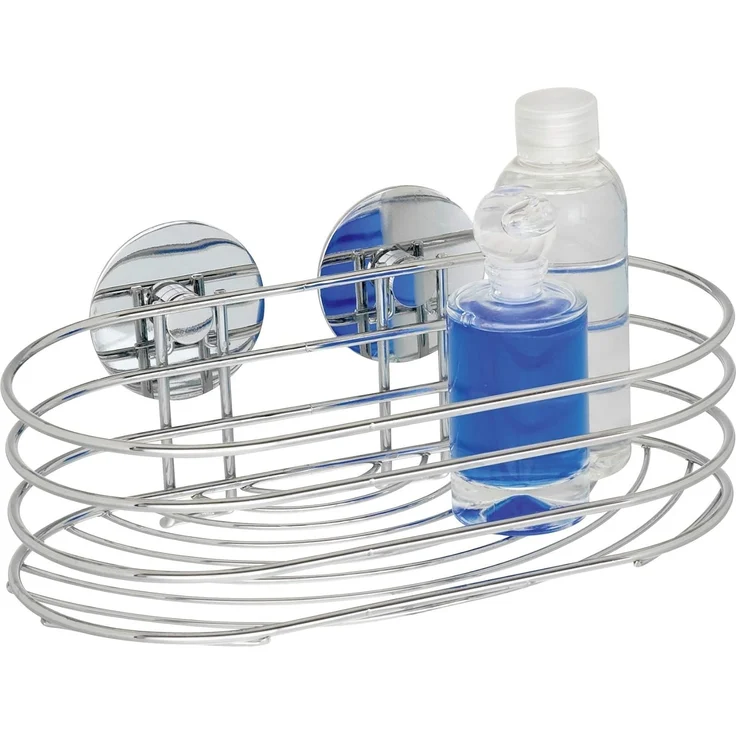 Wenko Duschkorb Turbo-Loc Stahl, chrom – Bild 6