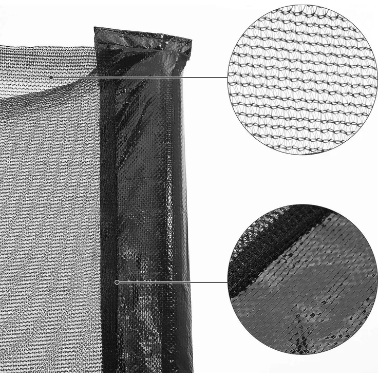 Songmics Sicherheitsnetz für Trampolin, für 8 Stangen, Ø366cm – Bild 6