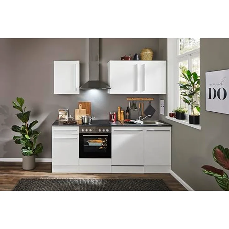 BASIC by Balculina Küchenzeile Jazz, Breite 220 cm, wahlweise mit E-Geräten – Bild 3