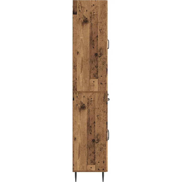 vidaXL Schrankset 2 pcs Altholz 66 x 34,5 x 89,5 cm Holzwerkstoff 3416671 – Bild 5