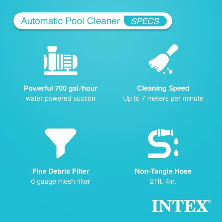 Intex ZX300 Deluxe Automatischer Poolreiniger 3202926 – Bild 3