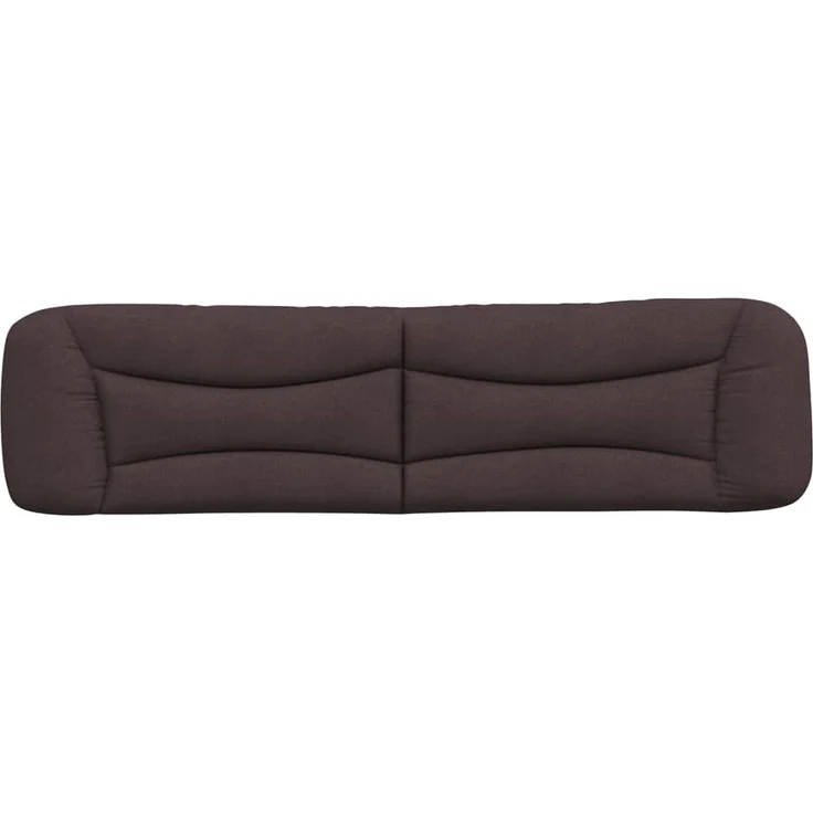 vidaXL Kopfteil-Kissen Dunkelbraun 200 cm Stoff 374619 – Bild 5