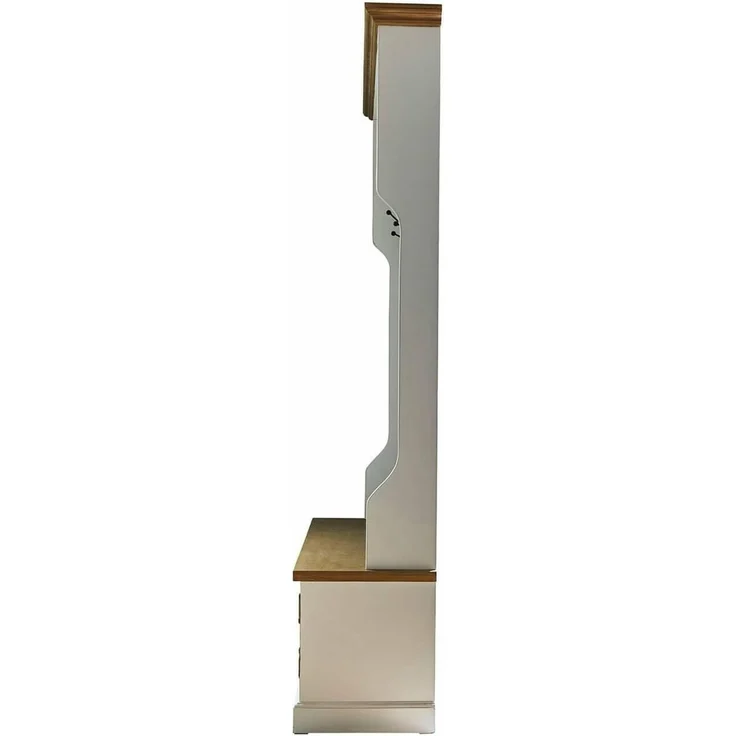 Mirabeau Kleiderständer Garderobe Colchester antikweiß/braun, none – Bild 3