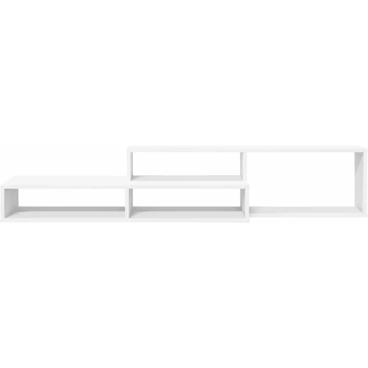 Wand-TV Stand, TV-Regal 150 x 25 x 28,5 cm Holzwerkstoff – Bild 5