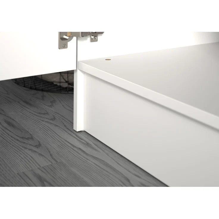 Waschmaschinenschrank (B/H/T: 66x195x68 cm) in weiß Nachbildung – Bild 10