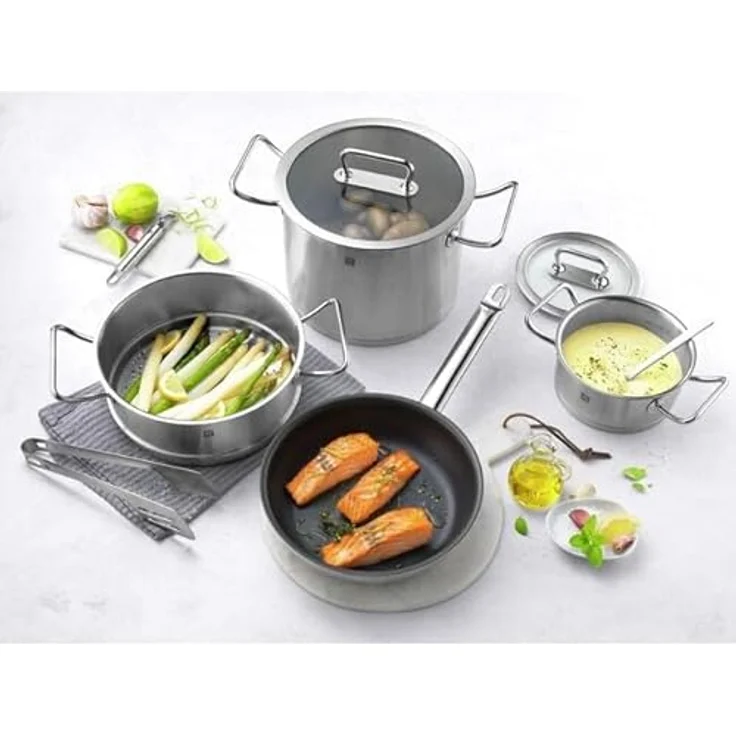 ZWILLING Pro Kochtopf hoch 24 cm, 18/10 Edelstahl – Bild 7