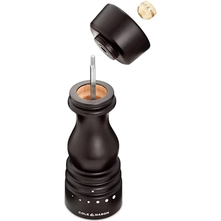Cole & Mason H233121 Pfeffermühle Schwarz 60 mm 60 mm 180 mm 260 g – Bild 11
