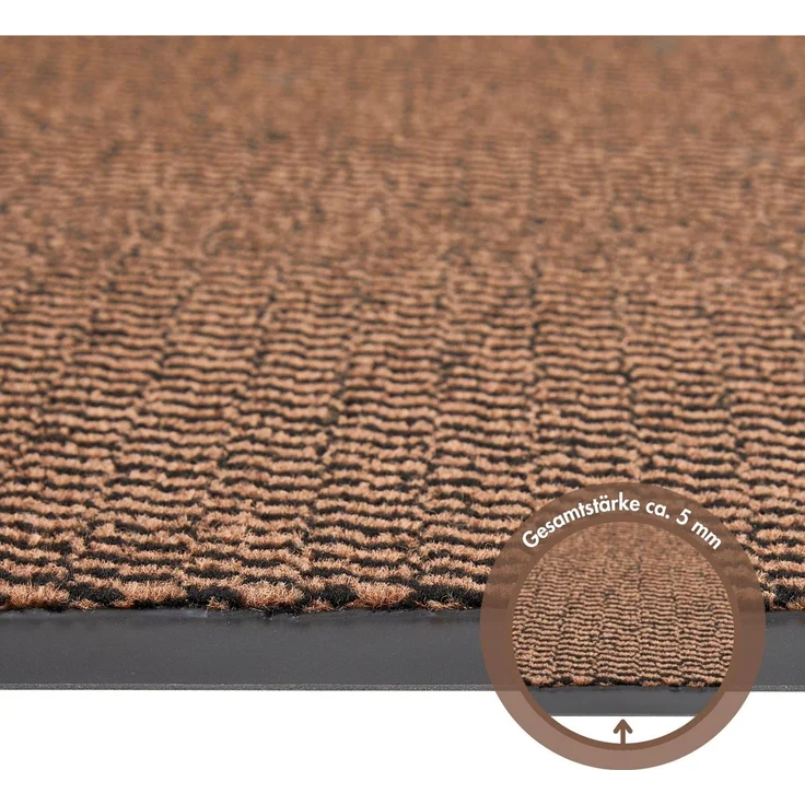 Andiamo Fußmatte Easy, Made in Netherlands, rechteckig, Höhe: 5 mm, Schmutzfangmatte, rutschhemmend, Innen- und überdachten Außenbereich – Bild 3