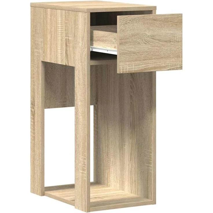 vidaXL Computerschrank mit Schublade Sonoma-Eiche 30x44x74 cm 858733 – Bild 3