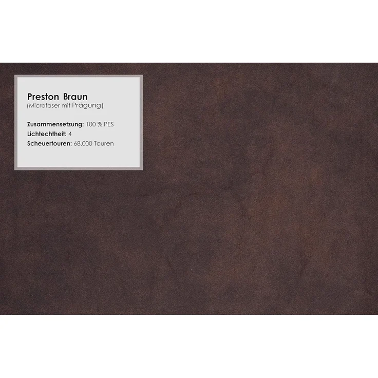 Cavadore Sessel Vida / Polstersessel im trendigen Design / 74 x 93 x 81 / Mikrofaser, Braun – Bild 7