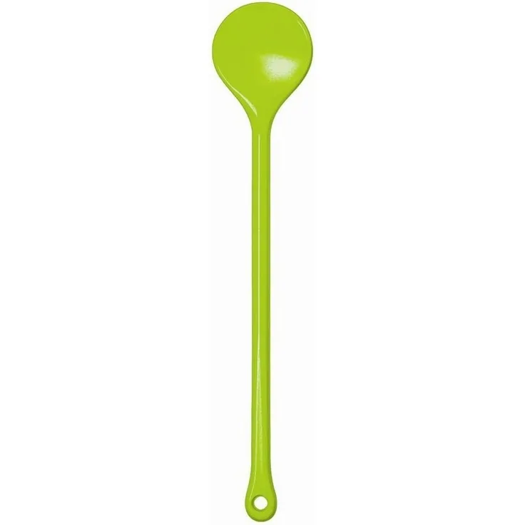 WACA 022-1911 Rundlöffel mit Aufhängeloch, 31 cm, Kunststoff, apfelgrün