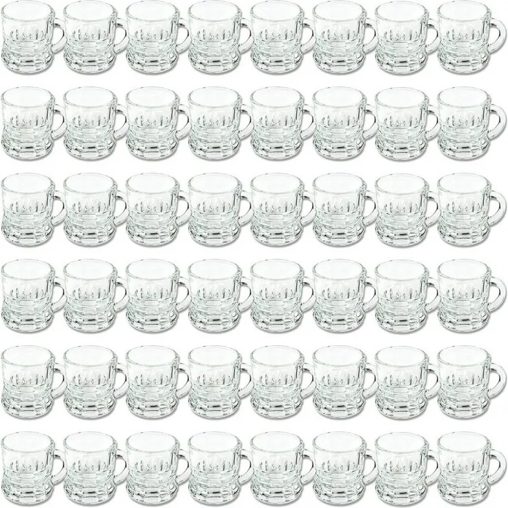 Schramm Glas Schramm® 48 Stück Schnapsgläser 3cl Stamper Schnaps Glas Shot Gläser Bar Schnapsglas 48er Pack