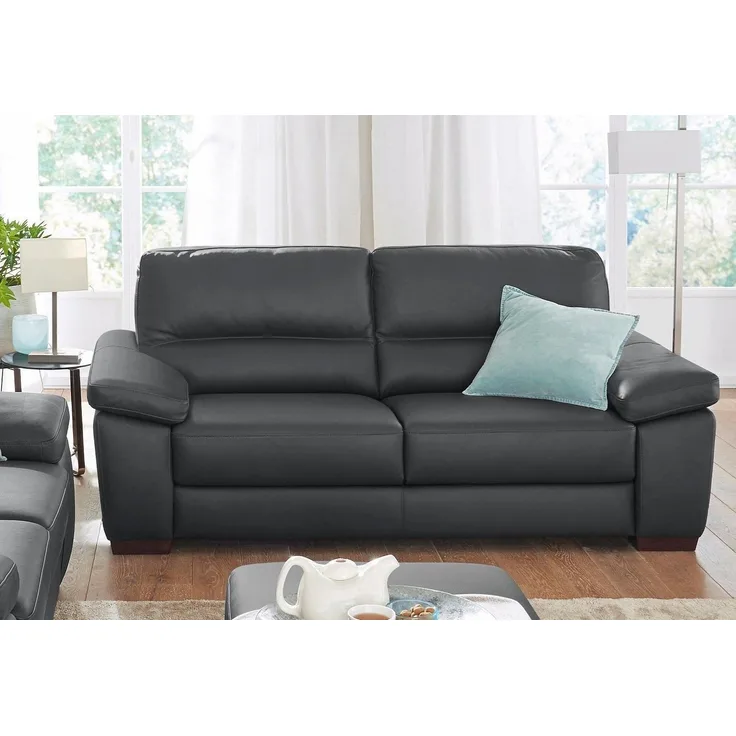 CALIA ITALIA 2-Sitzer Gaia, hochwertiges Ledersofa mit erstklassigem Sitzkomfort, edles Design, in zwei hochwertigen Lederqualitäten