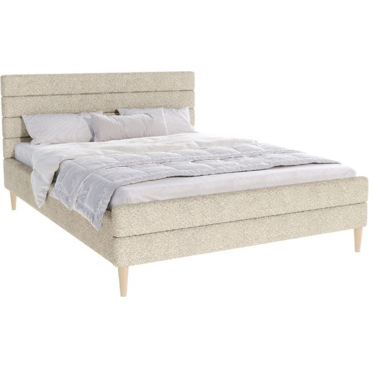 FDM Polsterbett VERMONT Bettgestell 120x200, 140x200, 160x200, 180x200cm, ohne Bettkasten, ohne Matratze – Bild 2