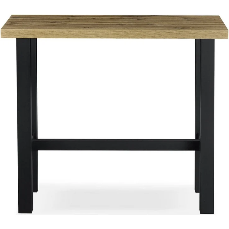 DUBI Möbel Bartisch LOTTE, schweres 4-Fuß oder X-Gestell, Metallgestell, Holztischplatte aus MDF – Bild 1