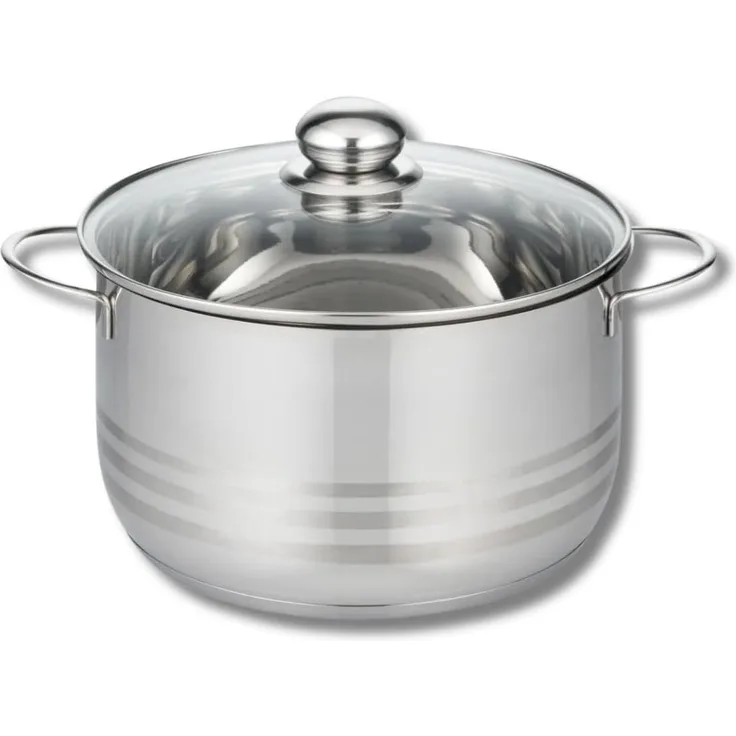 Topf ELO BRILLANT D 20 cm silber Bratentopf Universaltopf Suppentopf Kochtopf