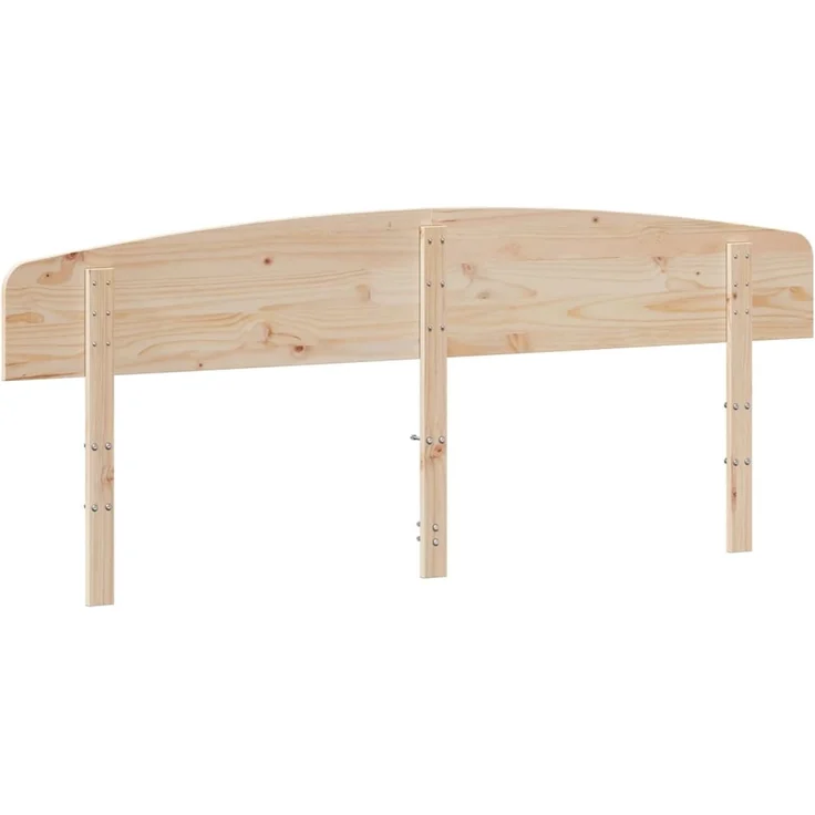 vidaXL Kopfteil 180 cm Massivholz Kiefer Braun – Bild 5