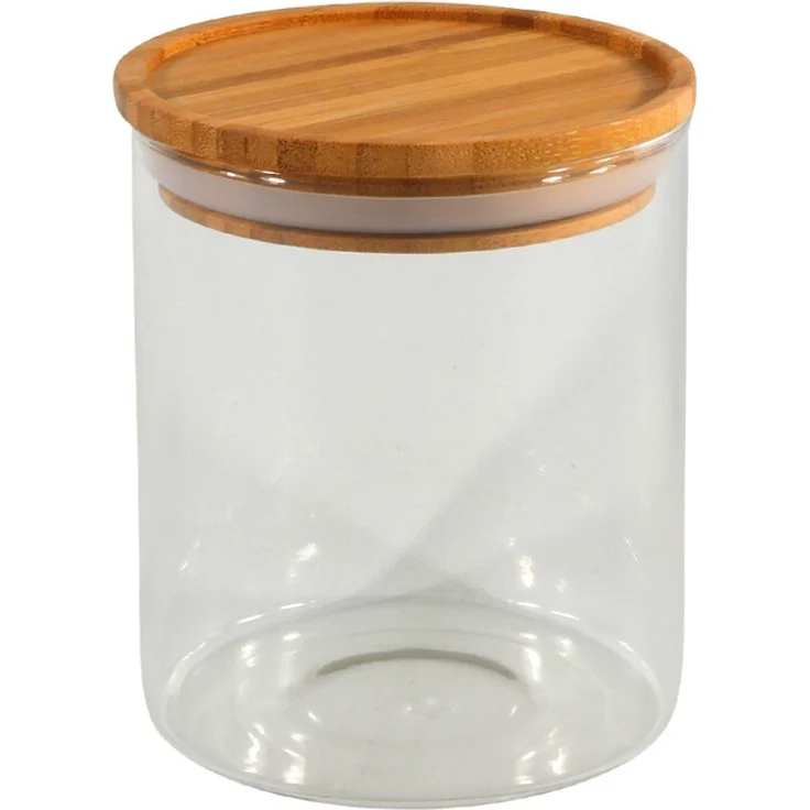neuetischkultur mit Bambusdeckel Vorratsglas – Bild 1