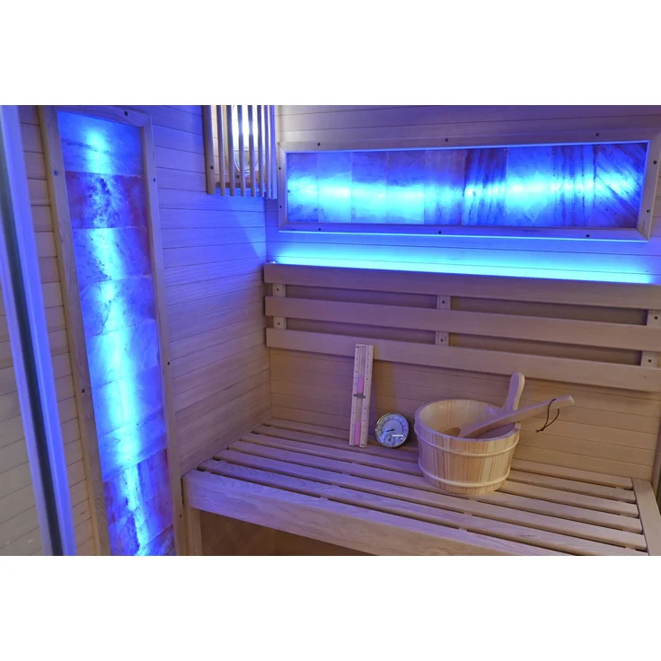LUXOR 1 Sauna 2 Pers. 120x120x190 cm – Bild 7