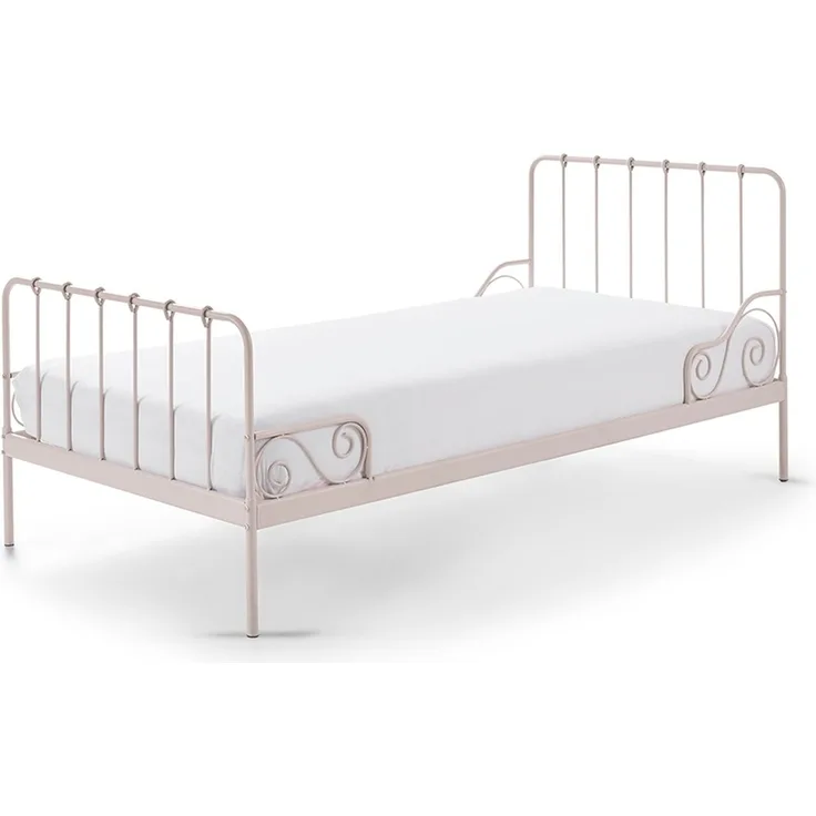Vipack 'Alice' Metallbett rosa, 90x200 cm