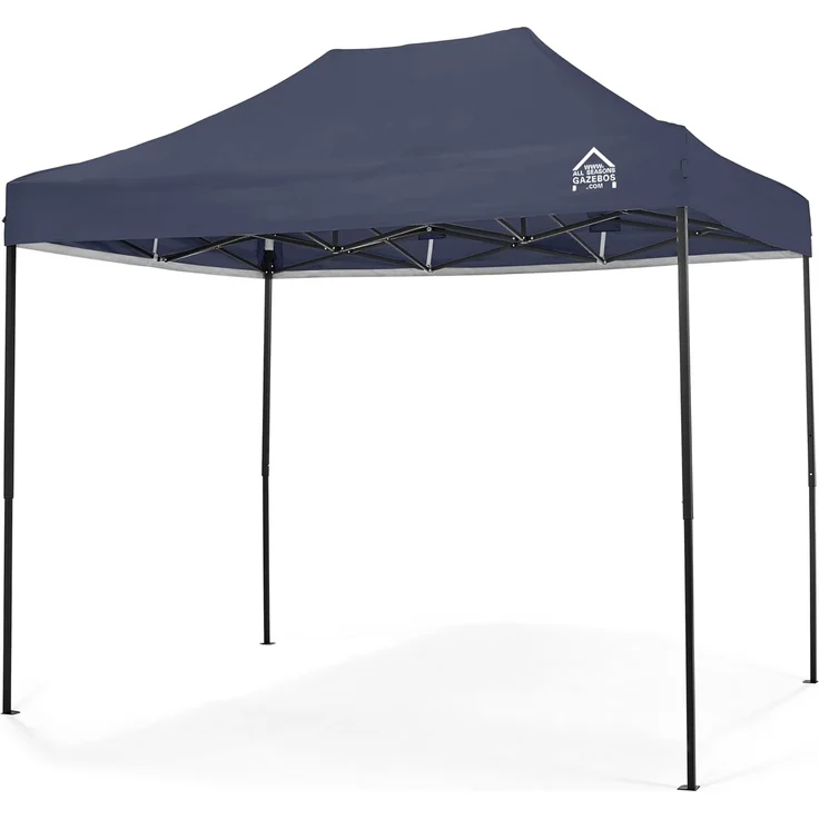 All Seasons Gazebos 3x2 m vollständig wasserdichtes Faltpavillon - Marineblau – Bild 1