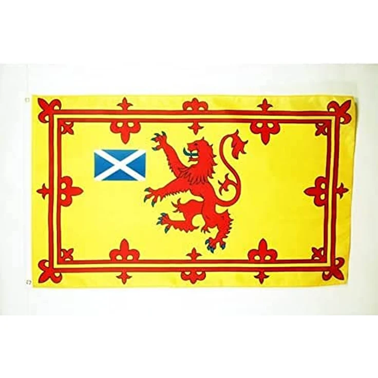 AZ FLAG - Flagge Schottland Königlich - 250x150 cm - Schottische Große Fahne 100% Polyester mit Messing-Ösen - 300g – Bild 3