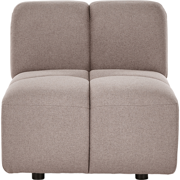 Modul Ecksofa 4-Sitzer MAKSABERG Stoff Taupe linksseitig – Bild 7