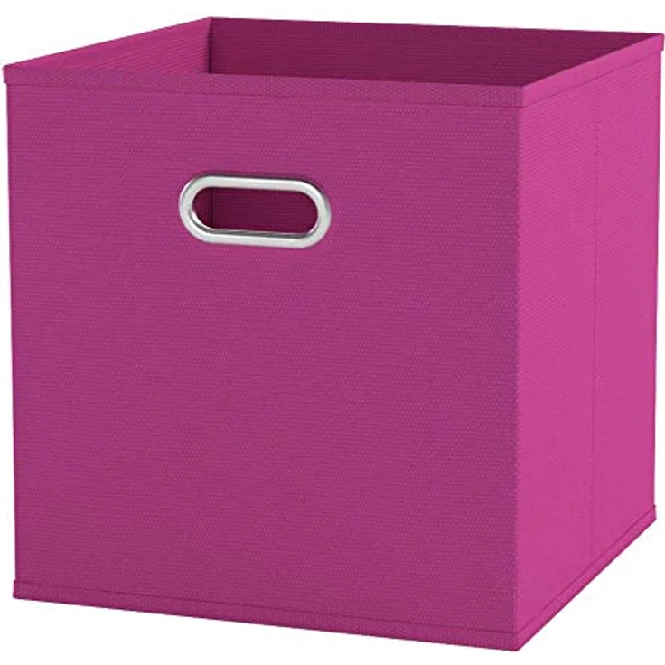 Aufbewahrungsbox mit Griff, Vlies - Pink – Bild 4