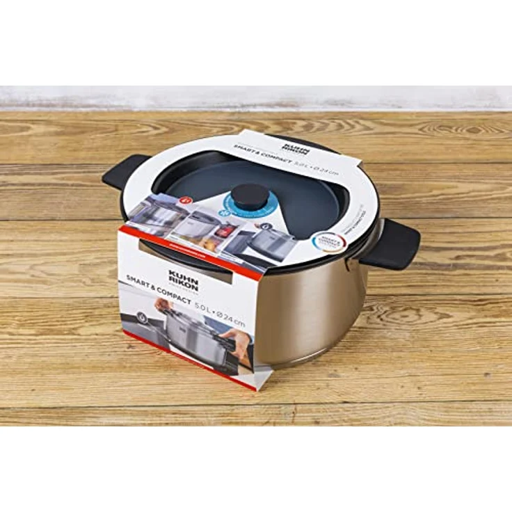Kuhn Rikon Smart & Compact Kochtopf 24 cm 5,0 l – Bild 10